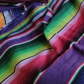 Mexican Blanket - Purple - Vera Cruz