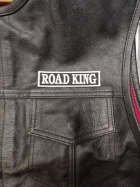PATCH - Flash / Stick - ROAD KING  - Black & White