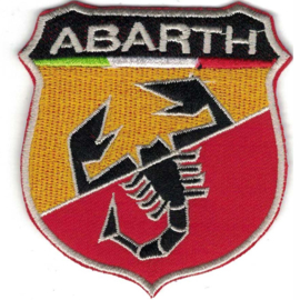 PATCH - shield - Italian Car logo - ABARTH