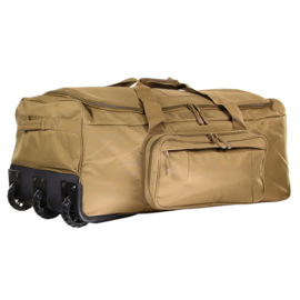 Large Travel Trolley Bag - Coyote / Sand - 120ltr