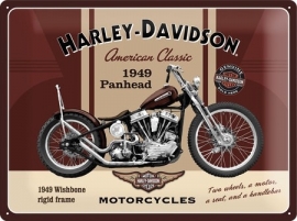 SOLD OUT - Harley-Davidson - Tin Sign - H-D Panhead