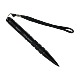 Tactical Pen - T-grip - Aluminium - Glass Breaker- Black Edition