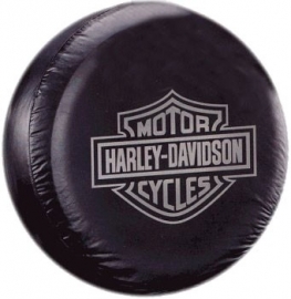 Harley-Davidson - Tire Cover - Grey Logo
