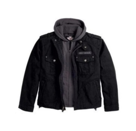 Men's 3 in 1 Skull Willie G Canvas Jacket