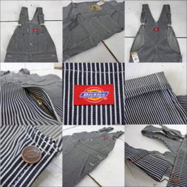 Dickies - Retro Bib Overall - Hickory Striped - XS - W30