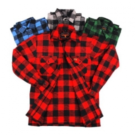 Lumber Jack is Back! - Longhorn Flannel Shirt - 4 colors