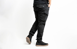 Biker Pants - DEFENDER MONO BLACK -John DOE