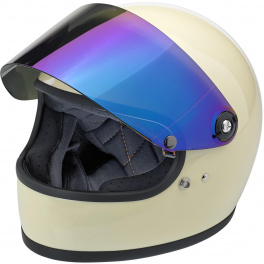 Biltwell Gringo S - Shield Visor - Anti-FOG - Rainbow  Mirror