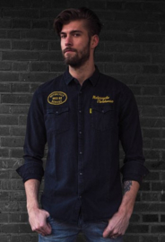 Black Denim Workshirt - Crew Shirt - MCS