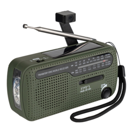 Fosco Survival ShortWave Radio & Solar Phone Charger