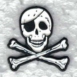 PIN - Pirate Skull - Jolly Roger - Skull with crossed bones