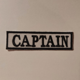 PATCH - Flash / Stick - CAPTAIN - WHITE