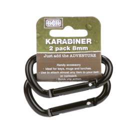 BCB Carabiner hook set - 2 pieces