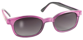 Sunglasses - Classic KD's - Purple Pearl Frame & Grey Gradient Lens