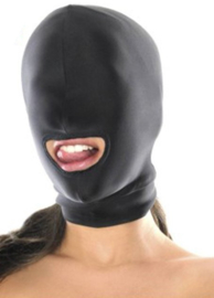 BLACK RIDING BLINDFOLD HOOD