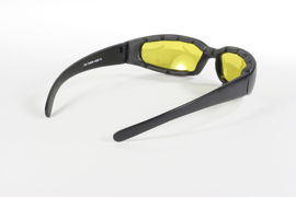 Sunglasses - Kickstart - Yellow with Silver Mirror/Black - RALLY - KD's