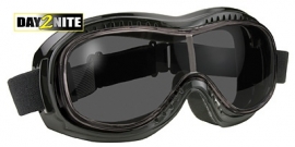 Airfoil Goggle - Day2Nite Grey/Black- Can Be Worn Over Eyeglasses