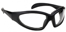 Sunglasses - Kickstart - Chopper - Clear/Black by KD's