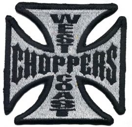 151 - Patch - West Coast Choppers - Silver