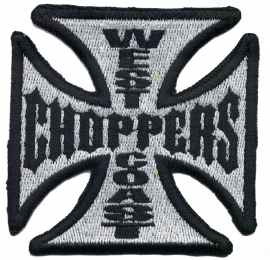 Patch - West Coast Choppers - Silver