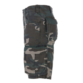 Stonewashed Cargo Pants with extra phone pockets - Camouflage