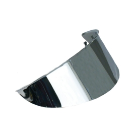 CHROME HEADLAMP VISOR, 7 INCH