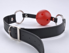 BREATHABLE BALL GAG (Rode bal)