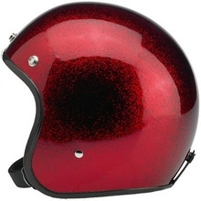 Indy-500 - Metalflake helmet - Fiberglass - Red