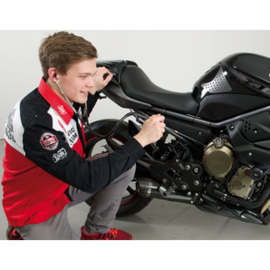 Motorcycle Garage Stethoscope with screw-on probe