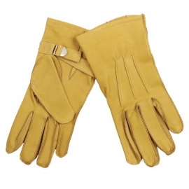 Gloves - Replica World War 2 - WWII - Pilot / Airborne Gloves - Natural Soft Leather