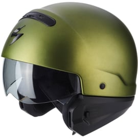 Scorpion Exo-Combat Helmet Matt Green - (streetlegal)