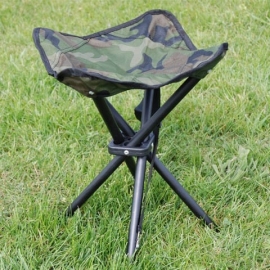 Stool - Stealth Collapsible 4 legs-stool - Camouflage
