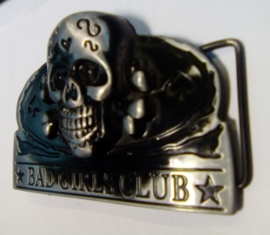 Belt Buckle - Bad Girls Club - Gun Metal