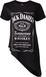 Jack Daniel s - A-symetric Ladies T-shirt  (SMALL)