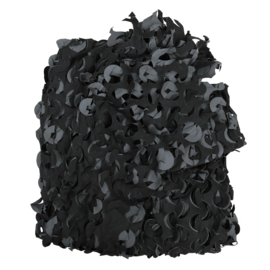 Camouflage Net - Black Grey - Night Colors - 3,00x2,40m