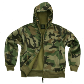 Hoodie Thermo Vest  - Camouflage - Lightweight CWU - XXS only