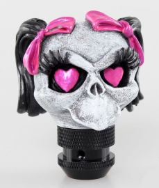 Lethal Threat Girly Skull Gear Shift Knob - Shifter