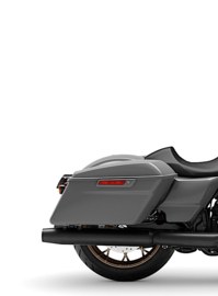 thumbnail image 2 of Drag Specialties Smoke Laydown Taillight Lens For Harley-Davidson 2003 & Up 2 of 3