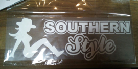Mudflap Girl Souther Style - sticker - DECAL LARGE - cut out