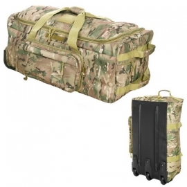 Large Travel Trolley Bag - DTC/Multi Camouflage or Black - 120ltr