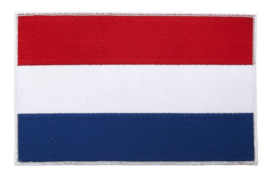 000 - BackPatch - Nederlandse vlag - The Netherlands - Groot