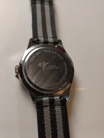 Wristwatch - KNM - Silver Dutch Coin 1960 NATO band