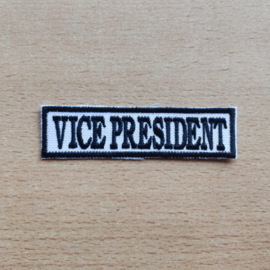 BLACK & WHITE PATCH - Flash / Stick - VICE PRESIDENT