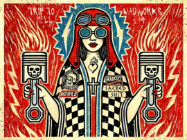 Madonna with the Pistons - ArtWork