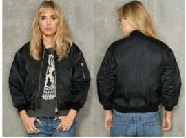 KEVLAR Bomber Jack Protective MA-1 - Black Cordura