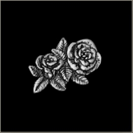 P207 - Pin - Couple of Roses (small)