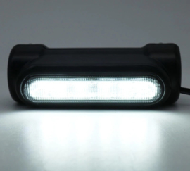 Highway Bar Lights - 12 LED - Black Coated (set 2x)