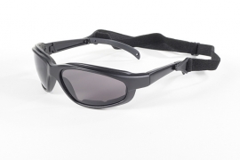 Sunglasses - Kickstart - Freedom - Smoke/Black by KD's