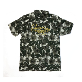 Dickies - S/S garage beach shirt - Moss - Green