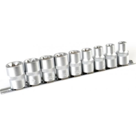 Garage Socket Set - SOCKET SET EXTERNAL TORX, E10-E24